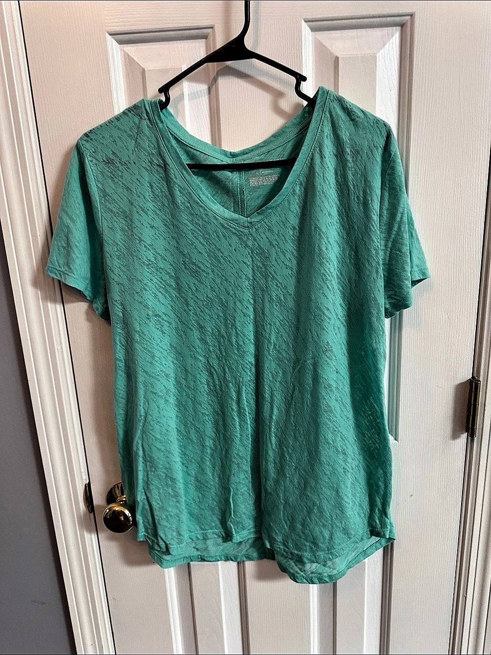Tek Gear Drytek Short Sleeve Athletic Tee in Green